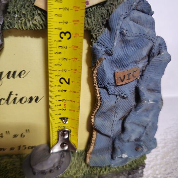 Western Picture Frame 3d Resin Longhorn Soldier Playing Cards Theme Home Decor - Picture 5 of 8